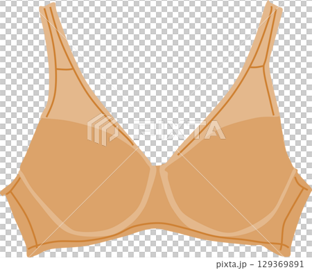 ブラジャーのイラスト	 129369891
