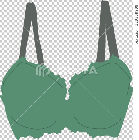 ブラジャーのイラスト	 129369898