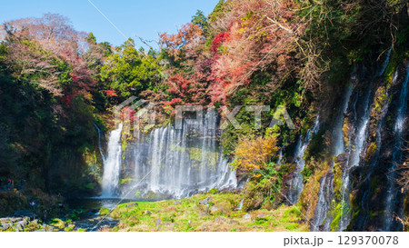 白糸の滝（秋） 129370078