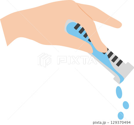 実験するグラフィック素材イラスト 実験するグラフィック素材イラスト 129370494