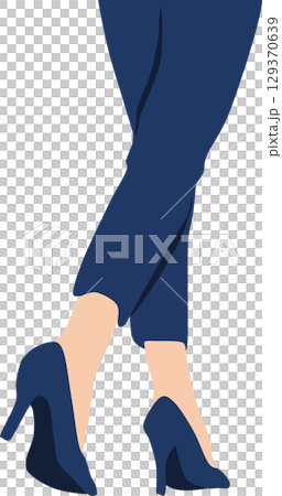 高跟鞋圖形插圖 高跟鞋圖形插圖 129370639