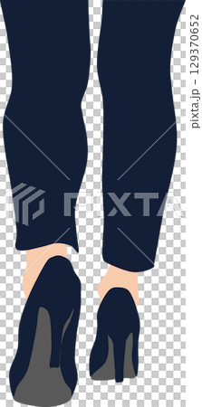 高跟鞋圖形插圖 高跟鞋圖形插圖 129370652