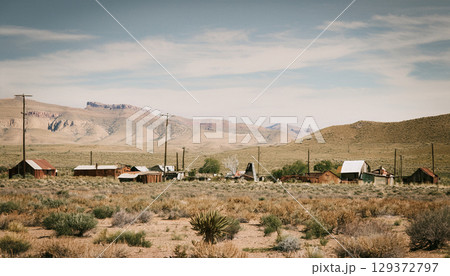 古き良きアメリカの風景写真 129372797