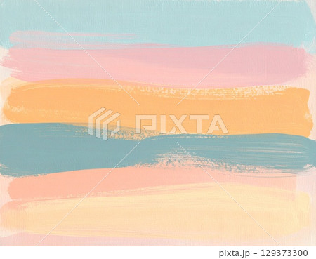 いろんな色彩の抽象的油彩背景アート 129373300