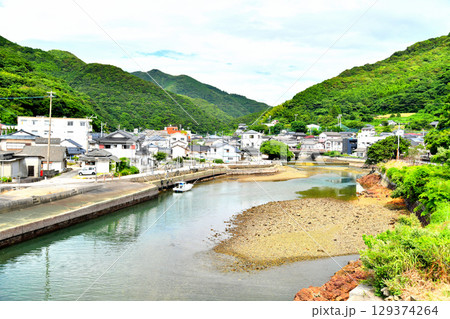 天草 下田温泉の町並み(熊本県天草市)【2025.7】 129374264