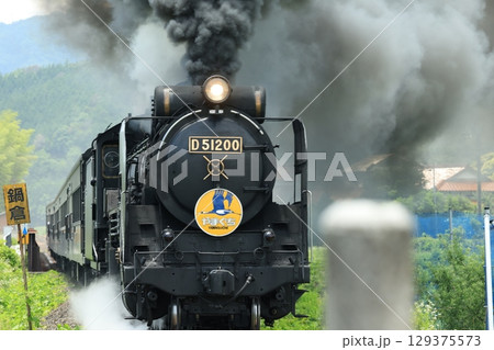 SLやまぐち号　D51　1740 129375573