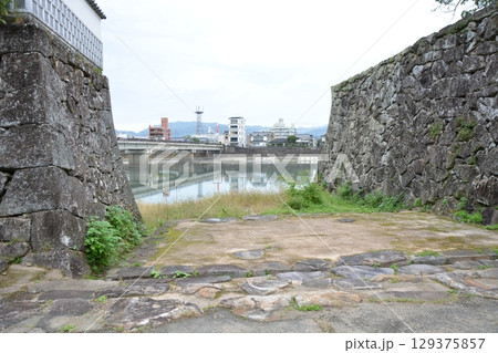 人吉城の風景(熊本県) 人吉城の風景(熊本県) 129375857