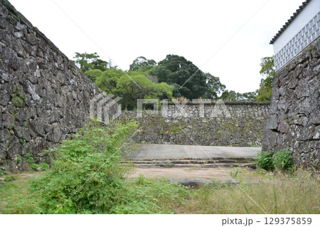 人吉城の風景(熊本県) 人吉城の風景(熊本県) 129375859