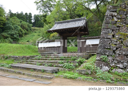 人吉城の風景（熊本県） 129375860
