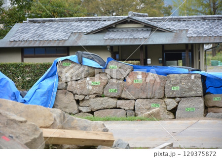 人吉城の風景（熊本県） 129375872