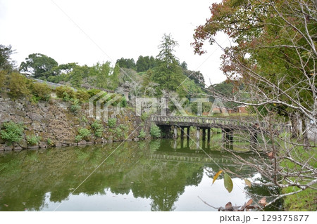 人吉城の風景(熊本県) 人吉城の風景(熊本県) 129375877