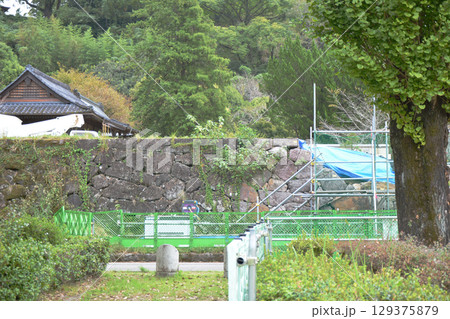人吉城の風景（熊本県） 129375879
