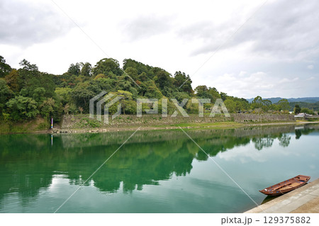 人吉城の風景（熊本県） 129375882