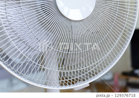 Dust on the fan blades, clean the fan. 129376718