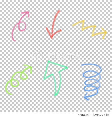 Various colorful arrows Various colorful arrows 129377516