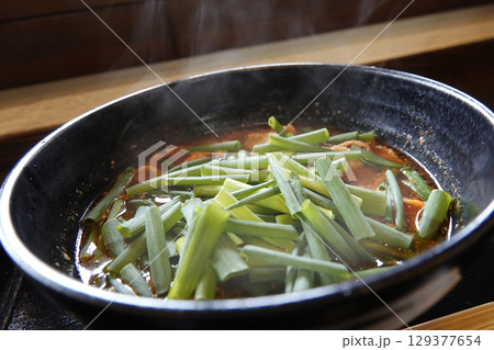 ご当地グルメ 安芸高田市の夜叉うどん 129377654