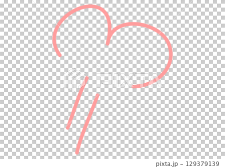 粉紅色手繪憤怒卡通圖標 129379139