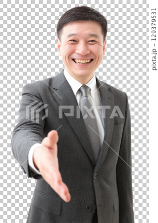 スーツ姿の日本人男性ビジネスパーソンのポートレート(透過背景)|男性,スーツ,ビジネス,背景透過,人 スーツ姿の日本人男性ビジネスパーソンのポートレート(透過背景)|男性,スーツ,ビジネス,背景透過,人 129379531
