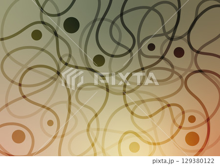 Brown curve wave line graphic presentation Brown curve wave line graphic presentation 129380122