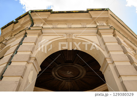 Diana Temple pavillion in Hofgarten garden and public park next to the Residenz palace in central Munich, Bavaria, Germany Diana Temple pavillion in Hofgarten garden and public park next to the Residenz palace in central Munich, Bavaria, Germany 129380329