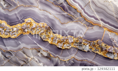 Elegant marble texture background featuring smooth, flowing patterns and shimmering golden accents Elegant marble texture background featuring smooth, flowing patterns and shimmering golden accents 129382111