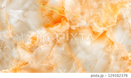 Elegant marble texture with warm hues showcasing intricate vein patterns in a natural setting Elegant marble texture with warm hues showcasing intricate vein patterns in a natural setting 129382376