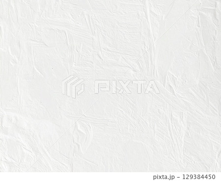 白い和紙テクスチャ背景 129384450
