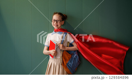 A superhero student A superhero student 129384896