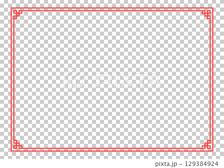 Asian, Chinese, Chinese style frame red background Asian knot frames and Asian, Chinese, Chinese style frame red background Asian knot frames and 129384924