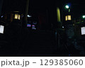 誰もいない深夜の伏見稲荷 129385060