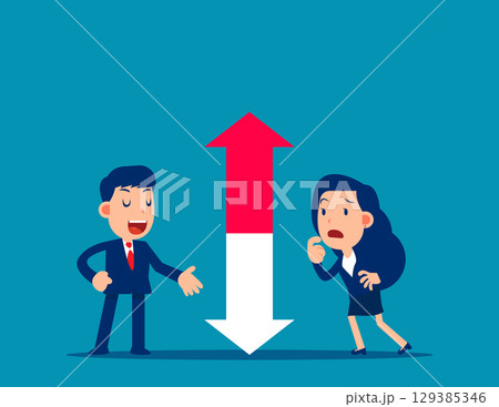 Solution. Plans to change business situation and direction 129385346
