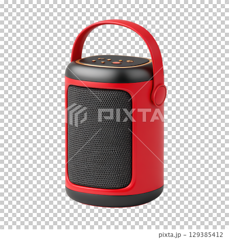 Portable Bluetooth Speaker with Handle for Outdoor Activities, Music, and Gathering in Vibrant Red Color Portable Bluetooth Speaker with Handle for Outdoor Activities, Music, and Gathering in Vibrant Red Color 129385412