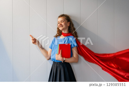 A superhero student A superhero student 129385551