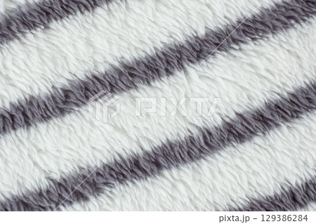 Synthetic Polyester Fabric Close-Up Background. 129386284