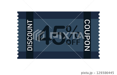 45% Discount Coupon 129386445