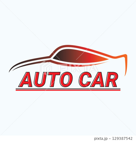 Auto Car Logo Design 129387542