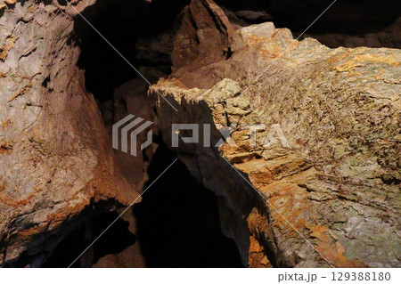岡山県真庭市神庭の滝自然公園 神庭鬼の穴 岡山県真庭市神庭の滝自然公園 神庭鬼の穴 129388180