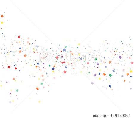 Pastel Star Confetti Vector For Baby Shower Kids Birthday And Gender Reveal Pastel Star Confetti Vector For Baby Shower Kids Birthday And Gender Reveal 129389064