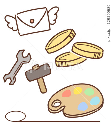 イラスト依頼の際に必要な挿絵 イラスト依頼の際に必要な挿絵 129390689