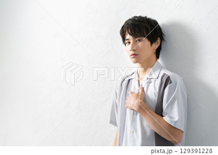 男性ポートレート 129391228