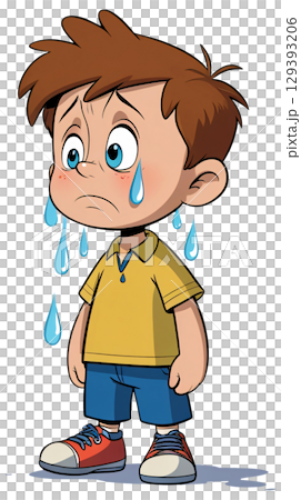 3D Teenage boy cartoon, Teenage boy Cartoon, Bright teenage boy 129393206