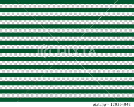 深緑のボーダーの背景素材 129394942