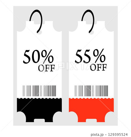 Coupon icons. Sale Voucher Coupon. Discount Coupons Tickets Card. Coupon for web design. Tag label, sale banner with discount coupon. Vector gift voucher vector illustration. Coupon icons. Sale Voucher Coupon. Discount Coupons Tickets Card. Coupon for web design. Tag label, sale banner with discount coupon. Vector gift voucher vector illustration. 129395524