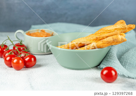 Bread sticks Bread sticks 129397268