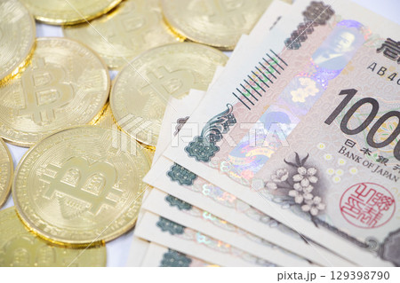 仮想通貨 日本円 129398790