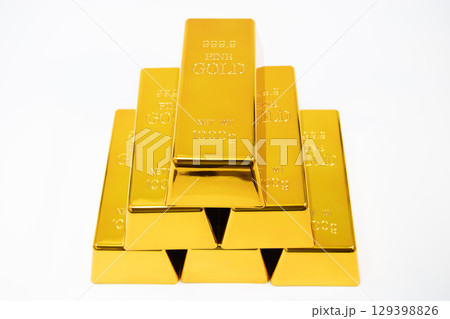 金の延べ棒 129398826