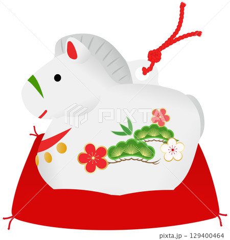 午 土鈴 イラスト 午 土鈴 イラスト 129400464