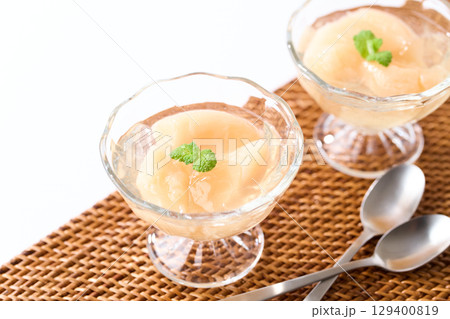 白桃ゼリー 129400819