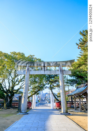 春の唐津神社　佐賀県唐津市 129400824
