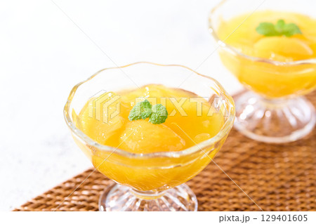 フルーツゼリー　黄桃 129401605